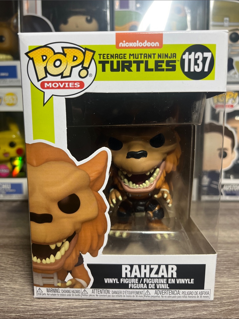 Funko Pop! Rahzar - Brown, Black, Yellow